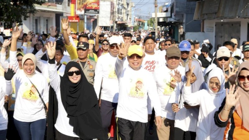 Satu Dekade Pimpin Kota Parepare, Masyarakat Tumpah Ruah Lepas Taufan Pawe Sang Visioner