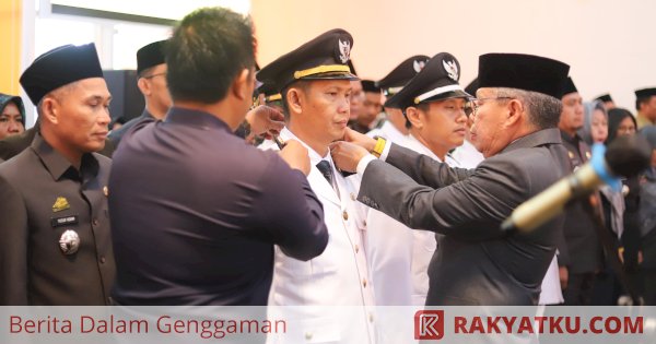 Taufan Pawe Lantik 110 Pejabat di Akhir Masa Jabatannya, Enam Nonjob