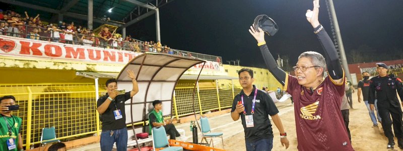 Taufan Pawe Teken MoU PSM Makassar Bermarkas di Stadion GBH Selama 5 Tahun
