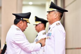 Bahtiar Baharuddin Lantik Pj Bupati Enrekang dan Wali Kota Parepare