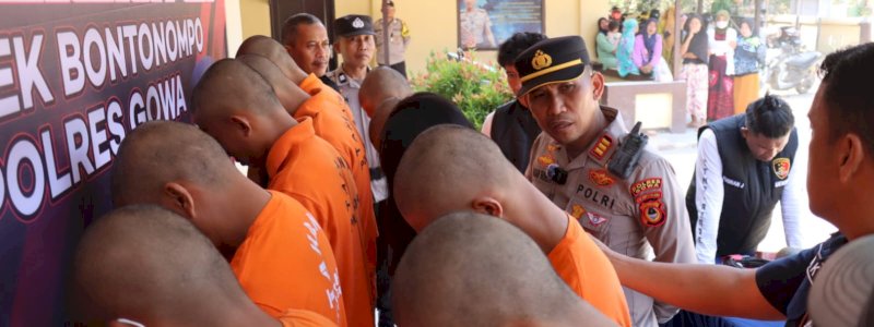 Polsek Bontonompo Ringkus Belasan Pelaku Copet, Jambret dan Curat