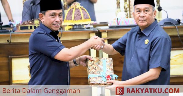 Wakil Ketua DPRD Terima Ranperda APBD Kabupaten Wajo Tahun 2024, Bupati Apresiasi Sinergitas Dewan