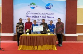Penuhi Kebutuhan Air Bersih Penghuni di Cluster Green River View, GMTD dan PDAM Tandatangan MoU 