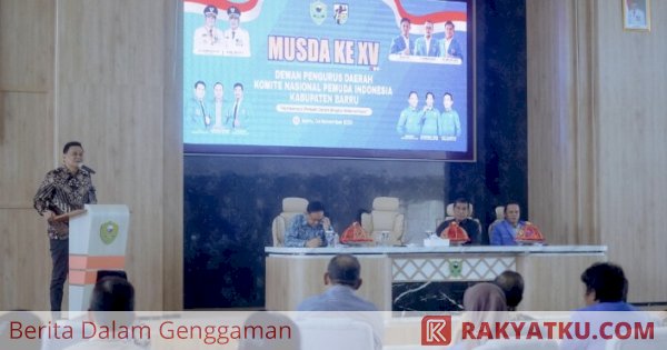 Suardi Saleh Buka Musda KNPI Barru, Edi Terpilih Ketua