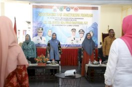 Antusias Sambut Kedatangan Sofha Marwah, Bupati Luwu Utara Siap Kawal Program PKK Sulsel