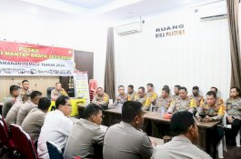 Jelang Pemilu 2024, Kapolres Wajo Ingatkan Anggota Jaga Netralitas