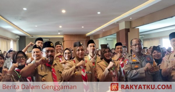 Kapolsek Bontoala Hadiri Musyawarah Ranting 2023 Kwartir Ranting Gerakan Pramuka