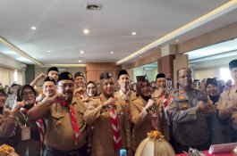 Kapolsek Bontoala Hadiri Musyawarah Ranting 2023 Kwartir Ranting Gerakan Pramuka