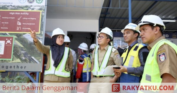 Danny Pomanto Tinjau Progres Makassar Government Center