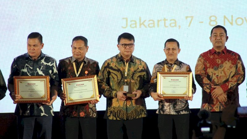 Kemenkumham Raih Penghargaan Terbaik I ITKP di Anugerah Pengadaan 2023