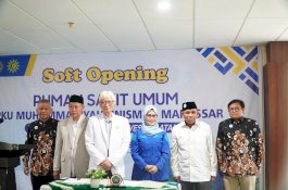 RSU Muhammadiyah Unismuh Resmi Beroperasi.Rektor Unismuh: Ini sudah Lama Dinanti