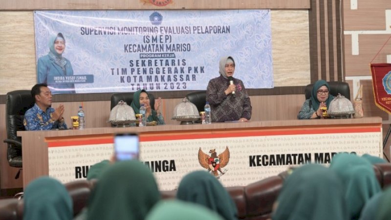 Ketua TP PKK Makassar Lakukan SMEP di Kecamatan Mariso