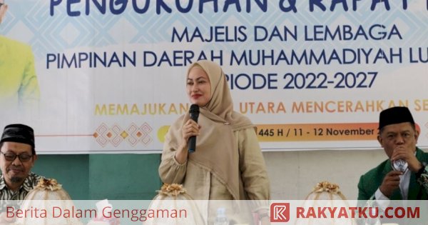 Majelis dan Lembaga Pimpinan Daerah Muhammadiyah Resmi Dikukuhkan, Bupati Lutra Tekankan Pentingnya Sinergi