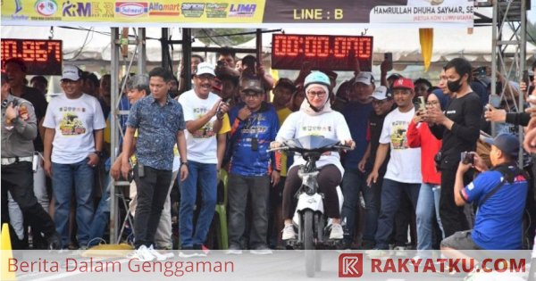 Bupati Luwu Utara Buka Kejurnas Drag Bike Region Sulampua