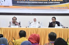 Bupati Luwu Utara Sebut Inspektorat adalah Penjaga