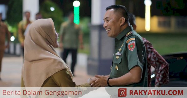 Dandim 1403/Palopo Berganti, Bupati Luwu Utara Ucapkan Selamat dan Terima Kasih pada Letkol Afriadi