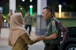 Dandim 1403/Palopo Berganti, Bupati Luwu Utara Ucapkan Selamat dan Terima Kasih pada Letkol Afriadi