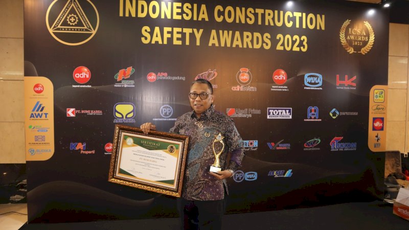 Prioritaskan Keselamatan Kerja, Bumi Karsa Raih Penghargaan di Ajang Indonesia Construction Safety Award 2023