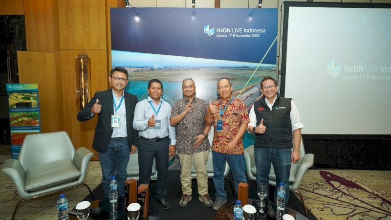 Digital reality dan geospasial HxGN LIVE Indonesia 2023, di The Westin Jakarta, 7—8 November 2023. (Foto: PT Vale Indonesia)