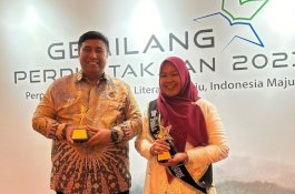 Dua tahun Berturut-turut, Kabupaten Maros Raih Penghargaan Tertinggi di Bidang Literasi