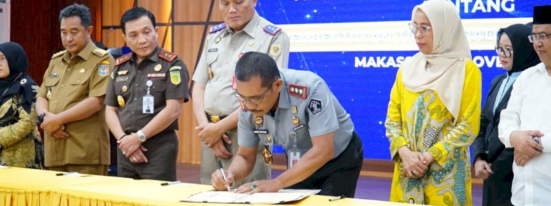 Kanwil Kemenkumham Sulsel bersama Kejaksaan Tinggi Jalin Kerjasama Terkait Program Terpadu Pelayanan Hukum