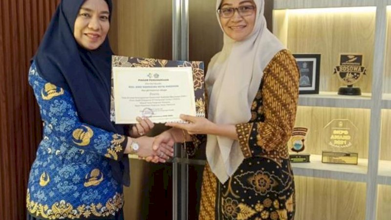 Tanggap KKM, RSUD Andi Makkasau Diganjar Penghargaan dari KKP Makassar