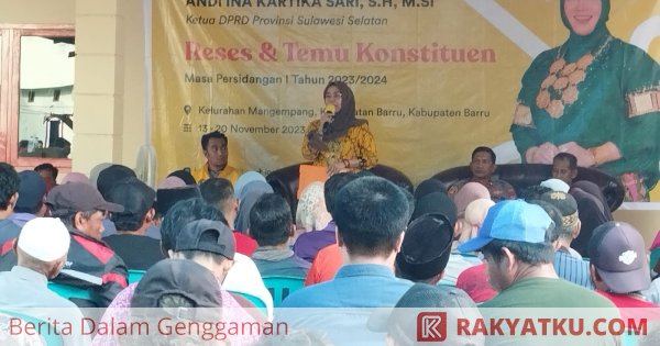 Warga Garongkong Curhat ke Ketua DPRD Sulsel Soal Pelabuhan Belum Maksimal