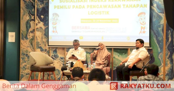 Bawaslu Barru Sosialisasi Indeks Kerawanan Pemilu Pengawasan Logistik