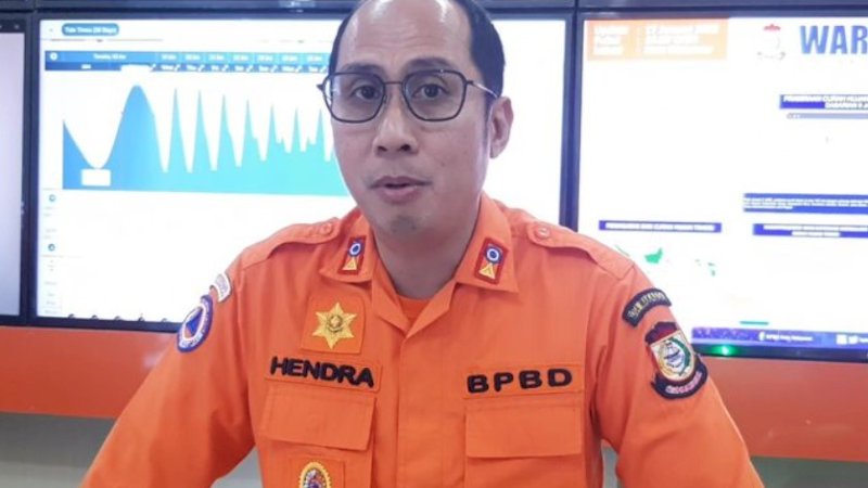 Kepala BPBD Makassar, Achmad Hendra Hakamuddin.