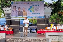 Hadiri Perayaan HKN, Akbar Ali Ingatkan Bonus Demografi menuju Indonesia Emas 2045