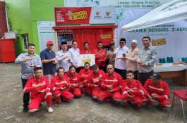 Baznas Sulsel Launching Program Z-Auto Baznas RI dan Pelatihan Mekanik Bengkel Z-Auto