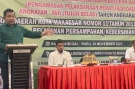 Imam Musakkar Sosialisasi Perda Retribusi Sampah