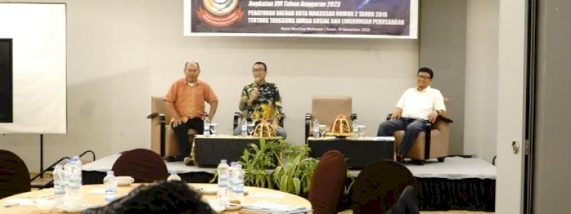 Mario David Sosialisasi Perda CSR