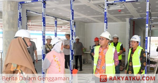 Wali Kota Makassar Tinjau Progres Pembangunan Gedung PKK dan Dekranasda