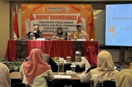 Awasi Pemilu, Bawaslu Barru Rapat Koordinasi Bersama Media Massa