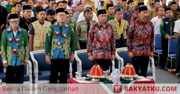 Bersama Wabup, Bupati Wajo Hadiri Temu Nasional Lazismu 2023