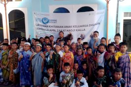 LAZ Hadji Kalla Sukses Khitan Massal 600 Anak Keluarga Dhuafa Selama Setahun