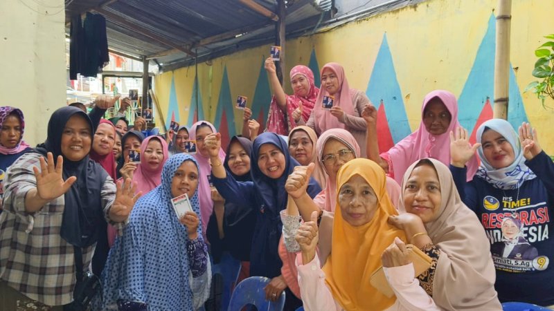 Caleg Partai NasDem Jusmiati Lestari Siap Perjuangkan Hak Perempuan di DPRD Kota Makassar 