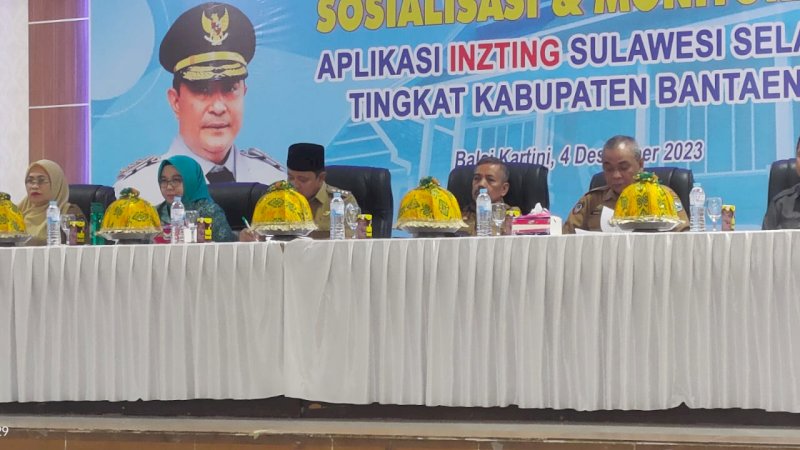 Pj Bupati Bantaeng Apresiasi Aplikasi Inzting untuk Pengentasan Stunting 