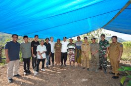 Pj Gubernur Bahtiar Ajak Petani Desa Mattiro Walie Budidaya Pisang Cavendish