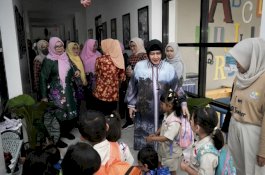 Bunda PAUD dan Ketua DWP Makassar Studi Tiru ke Kota Batu