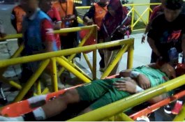 Kiper PSM Makassar Dilarikan ke RSUD Andi Makkasau Usai Laga Melawan Bhayangkara