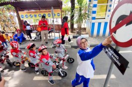 Yayasan AHM dan Taman Pintar Kembangkan Model Pengajaran Safety Riding bersama Guru PAUD   