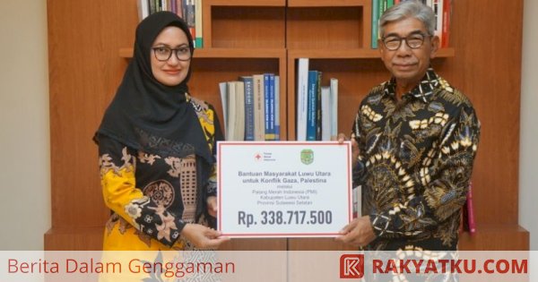 Masyarakat Luwu Utara Kirim Donasi untuk Palestina