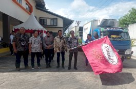 Amanda Brownies Lepas Perdana Pengiriman Produk Lintas Provinsi di Sulawesi