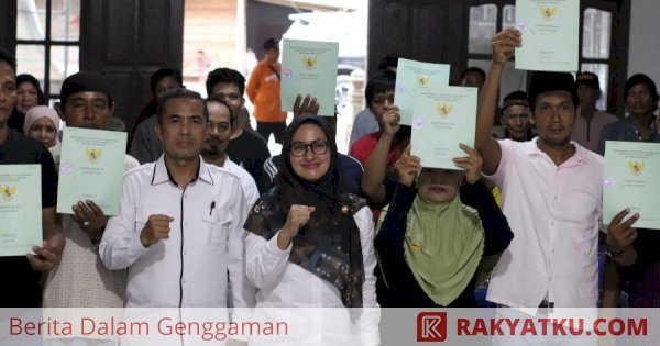 750 Persil Tanah Desa Tandung Miliki Sertifikat, Bupati Luwu Utara Apresiasi BPN