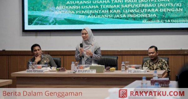 Bupati Luwu Utara Teken Adendum PKS Perkuat Perlindungan Usaha Pangan