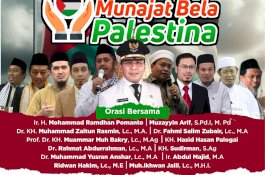 15 Ribu Orang Siap Hadiri Munajat Bela Palestina di Makassar