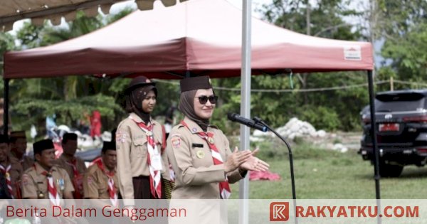 Buka Kemah Bakti, Bupati Luwu Utara: Utamakan Pendidikan Karakter