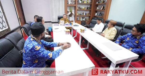 Pj Sekda Sulsel Bahas Program Wakaf Catin, Pendidikan, serta Haji dan Umrah Bersama Pengurus BWI